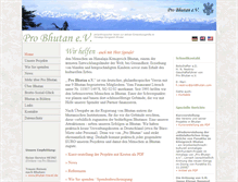 Tablet Screenshot of probhutan.com